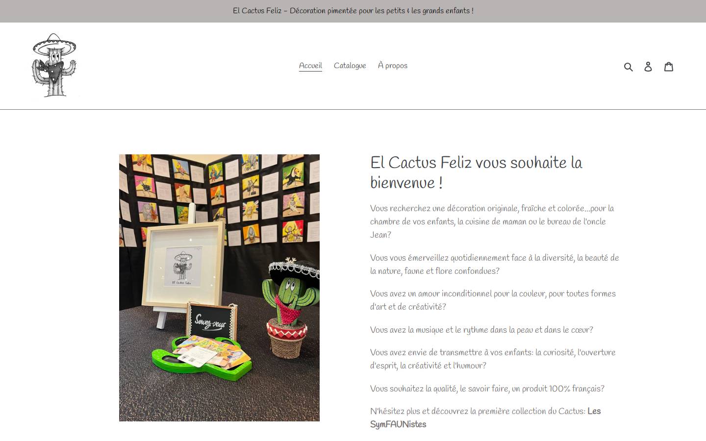 elcactusfeliz.com homepage screenshot