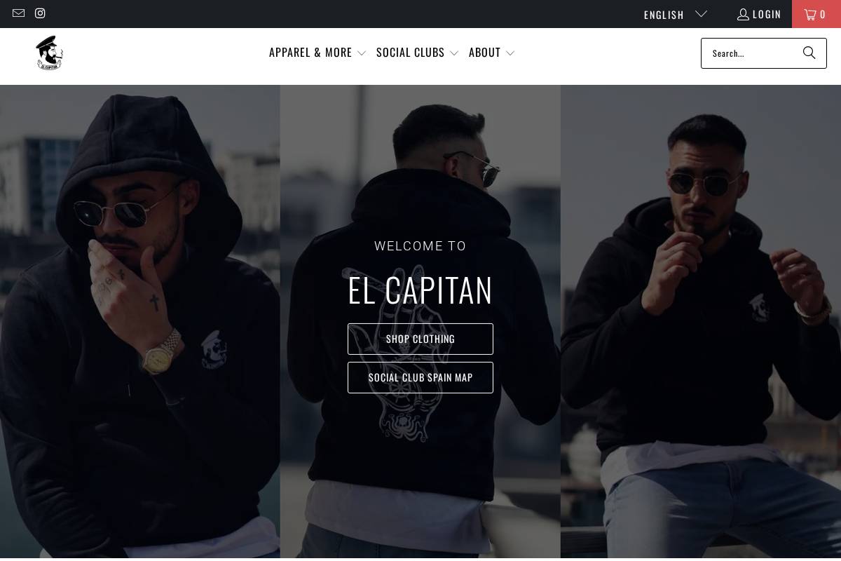 El Capitan homepage screenshot