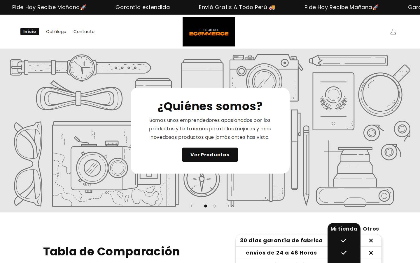 elclubdelecommerce.com homepage screenshot