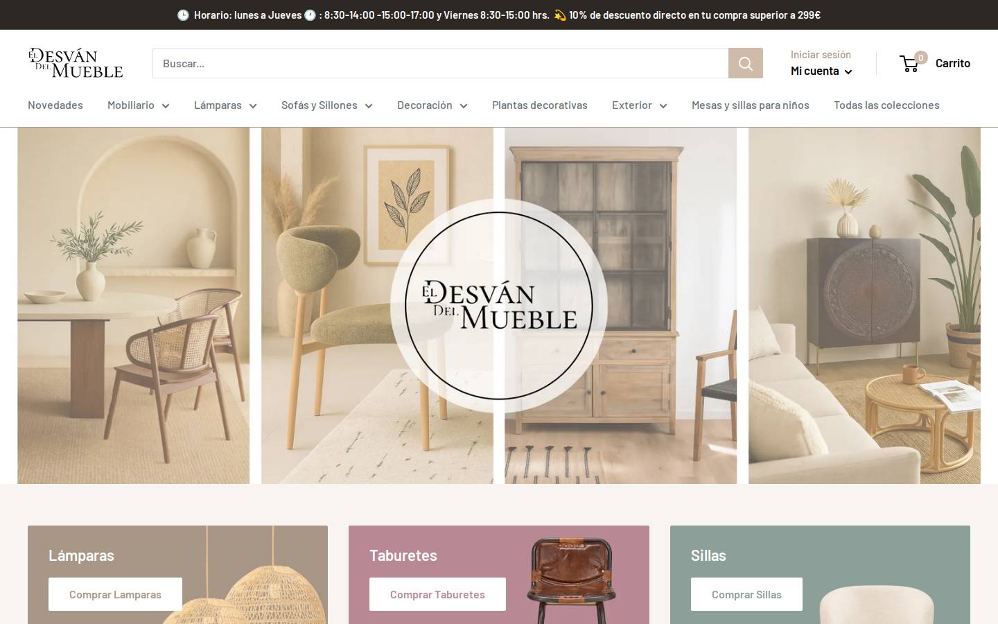 eldesvandelmueble.com homepage screenshot