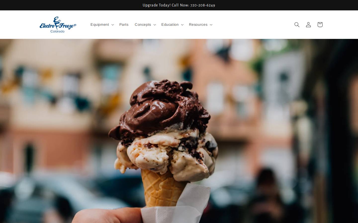 electrofreezecolorado.com homepage screenshot