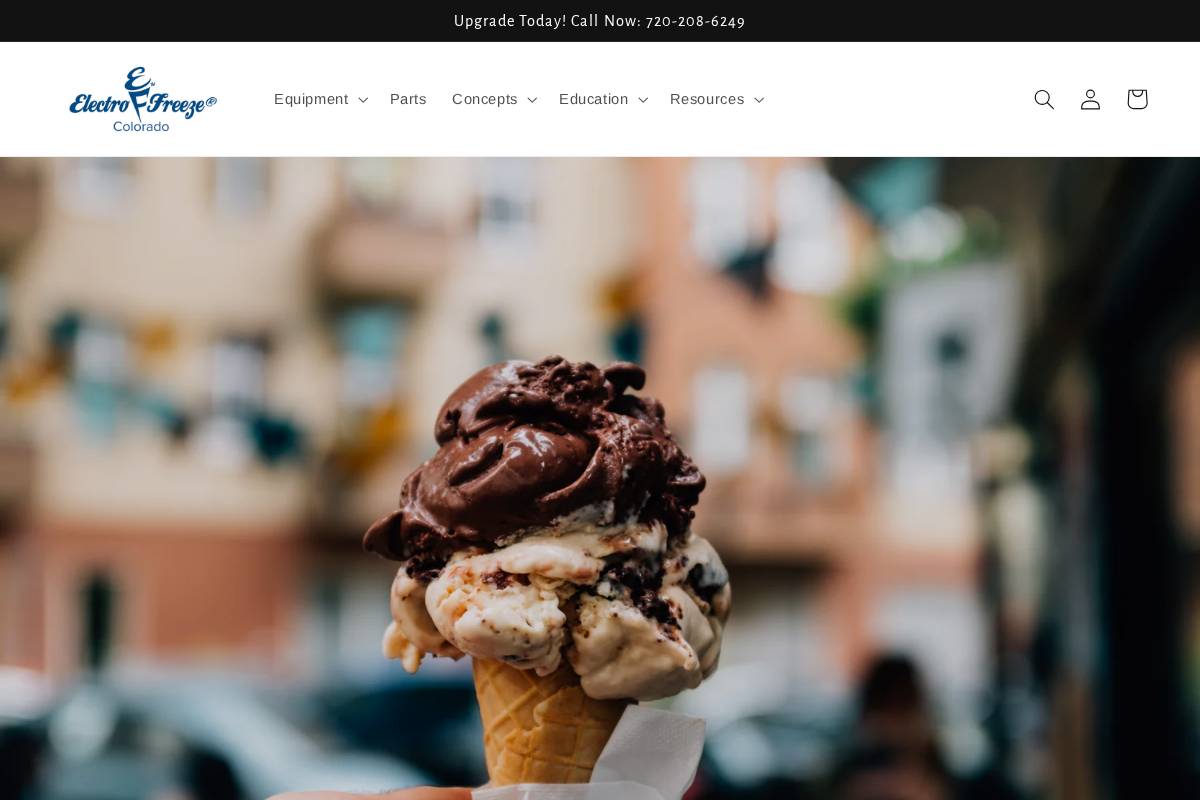 electrofreezedenver.com homepage screenshot