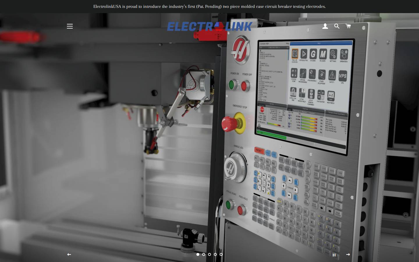 electrolinkusa.com homepage screenshot