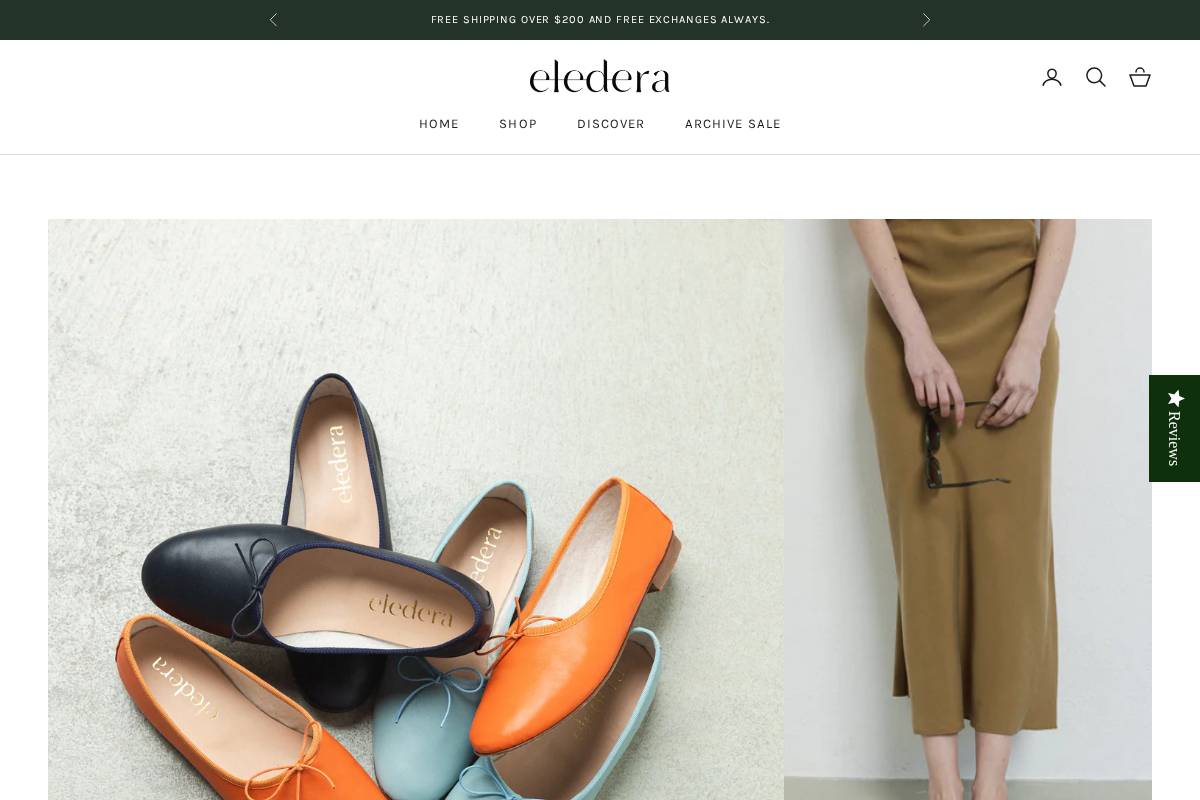 eledera.com homepage screenshot