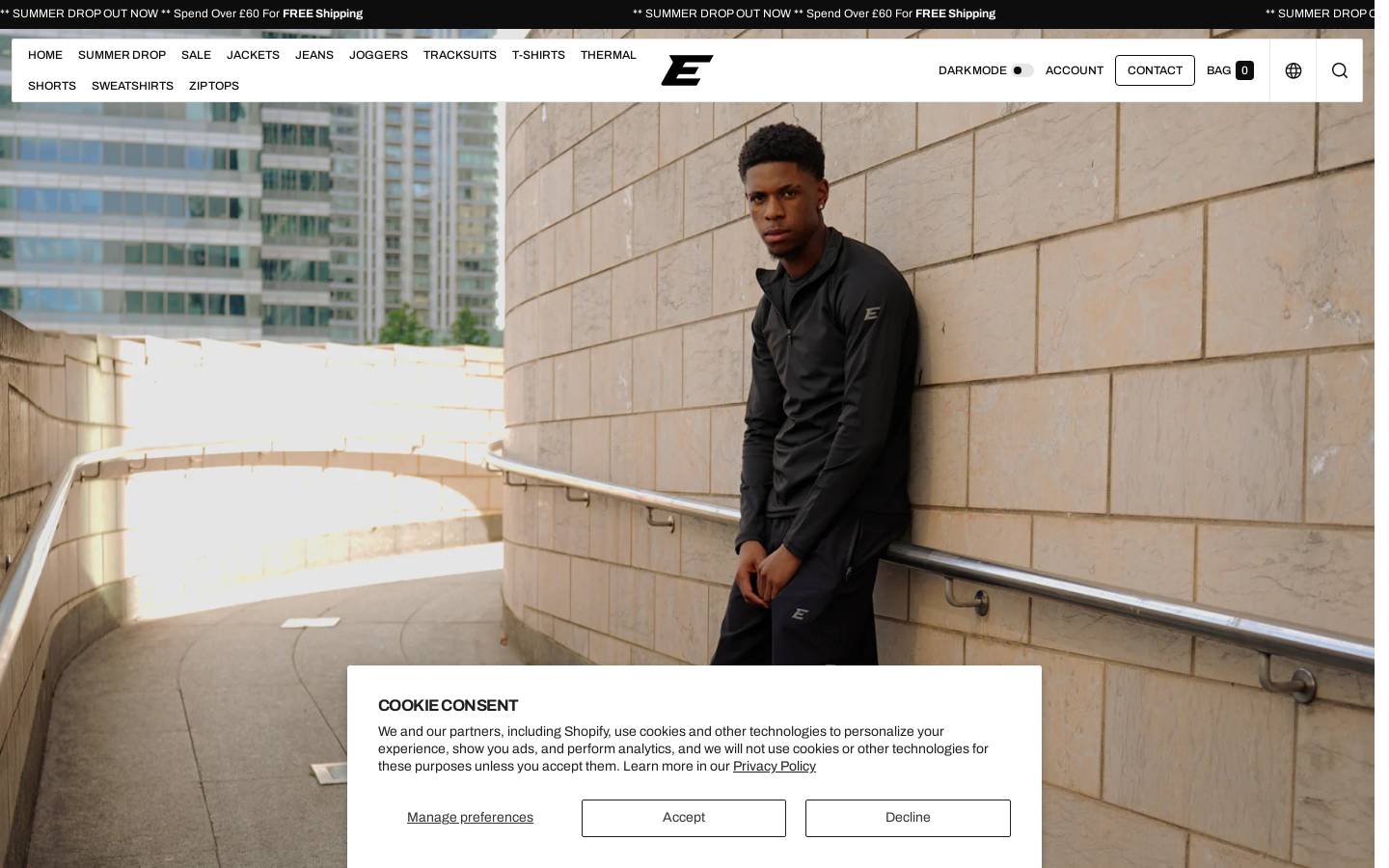 Elegantelondon homepage screenshot