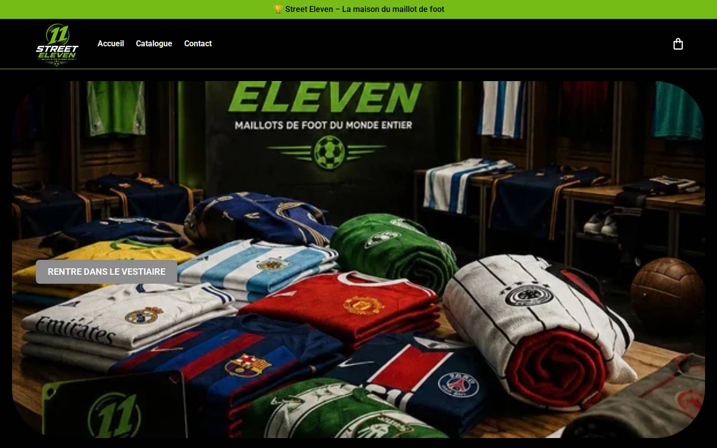 elenvenstreet.com homepage screenshot