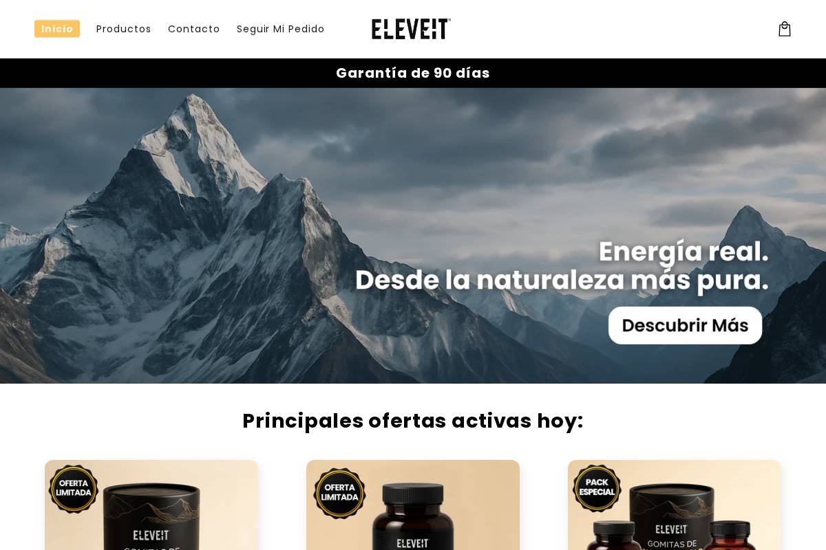 eleveitmx.shop homepage screenshot