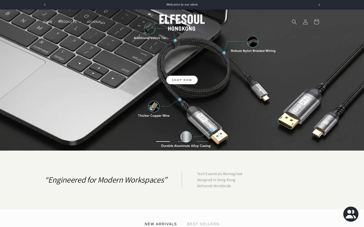 elfesoul.com homepage screenshot