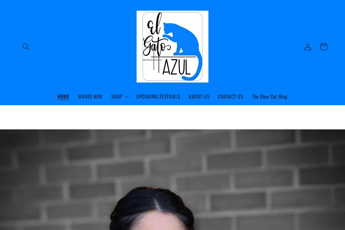 elgatoazullex.com homepage screenshot