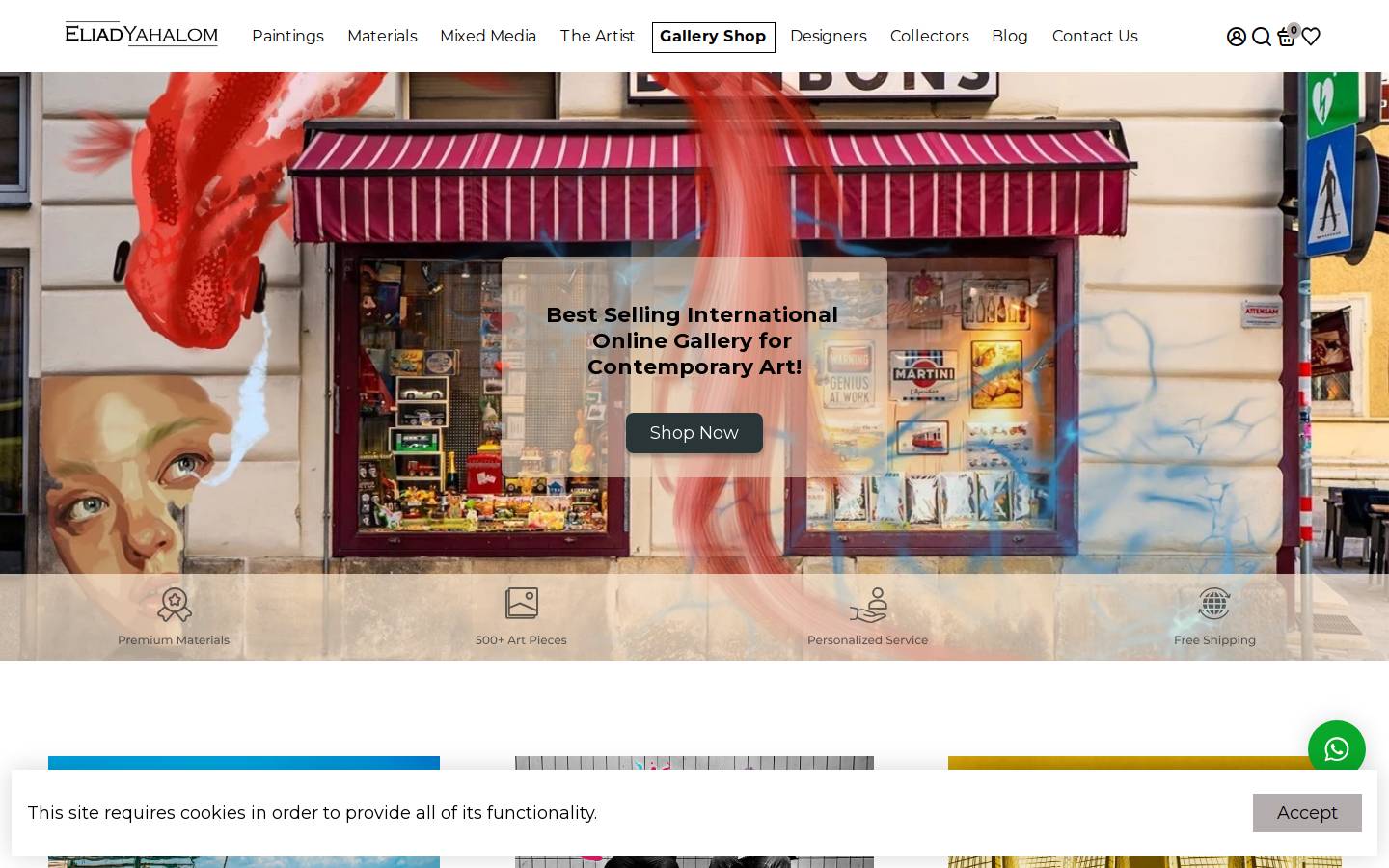 eliadyahalom.com homepage screenshot