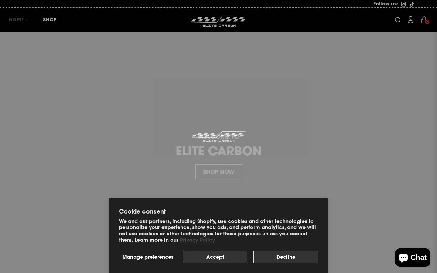elitecarbon.net homepage screenshot