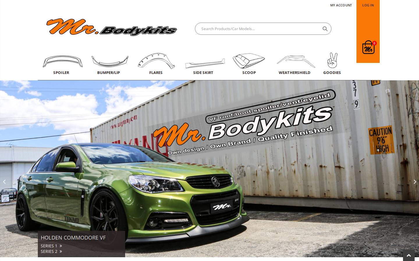 elitegarage.au homepage screenshot
