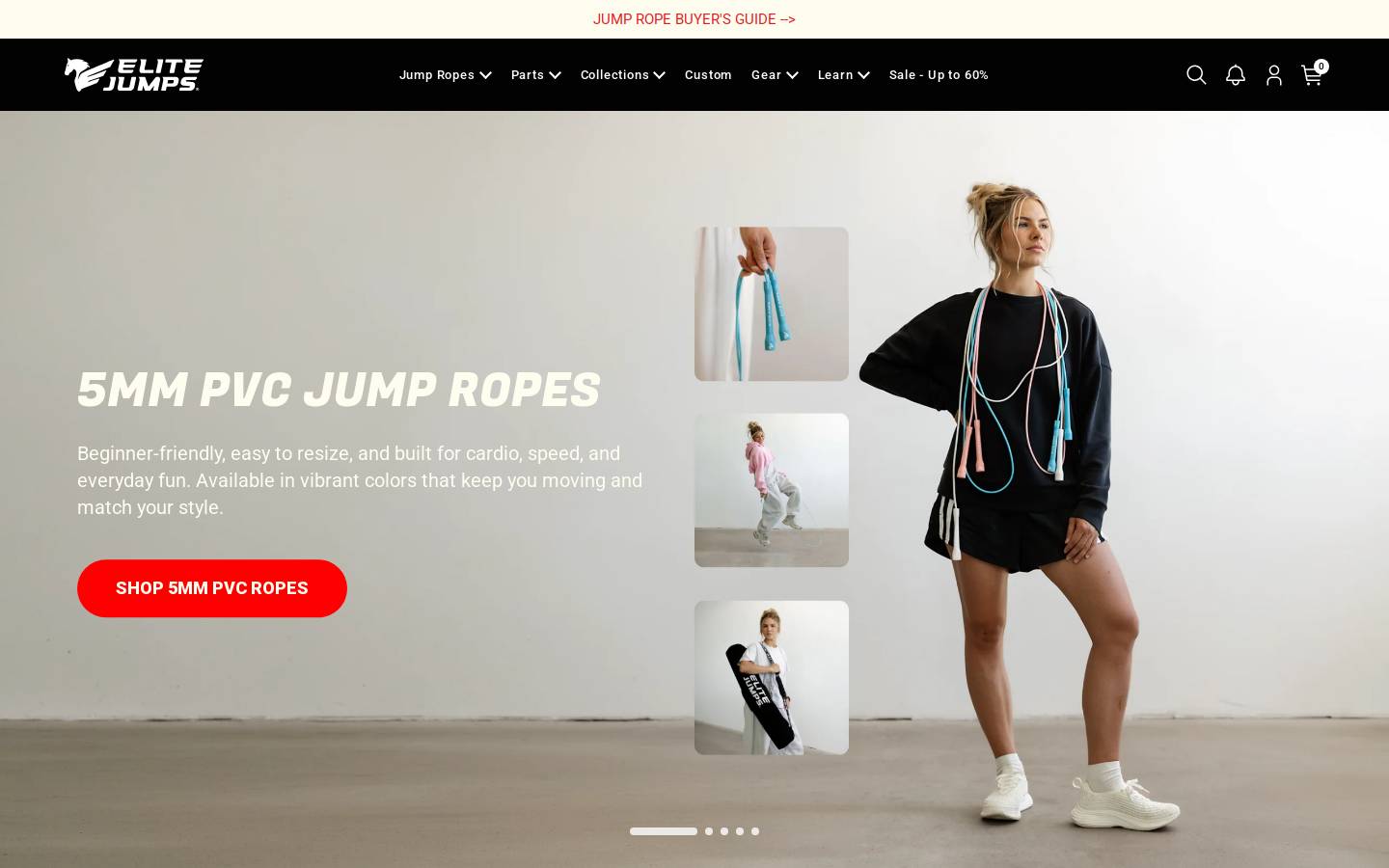 elitejump.com homepage screenshot
