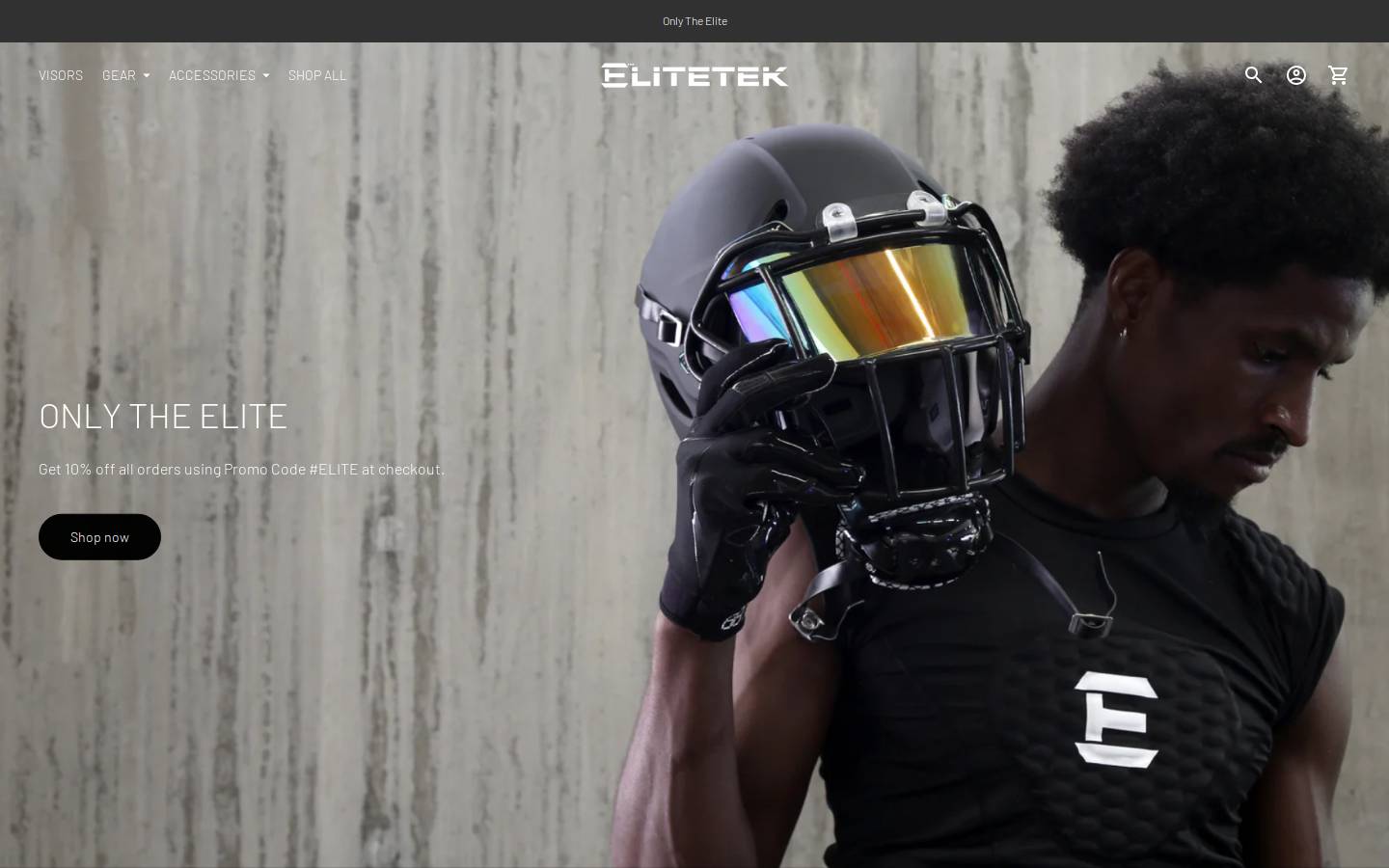 elitetek.com homepage screenshot