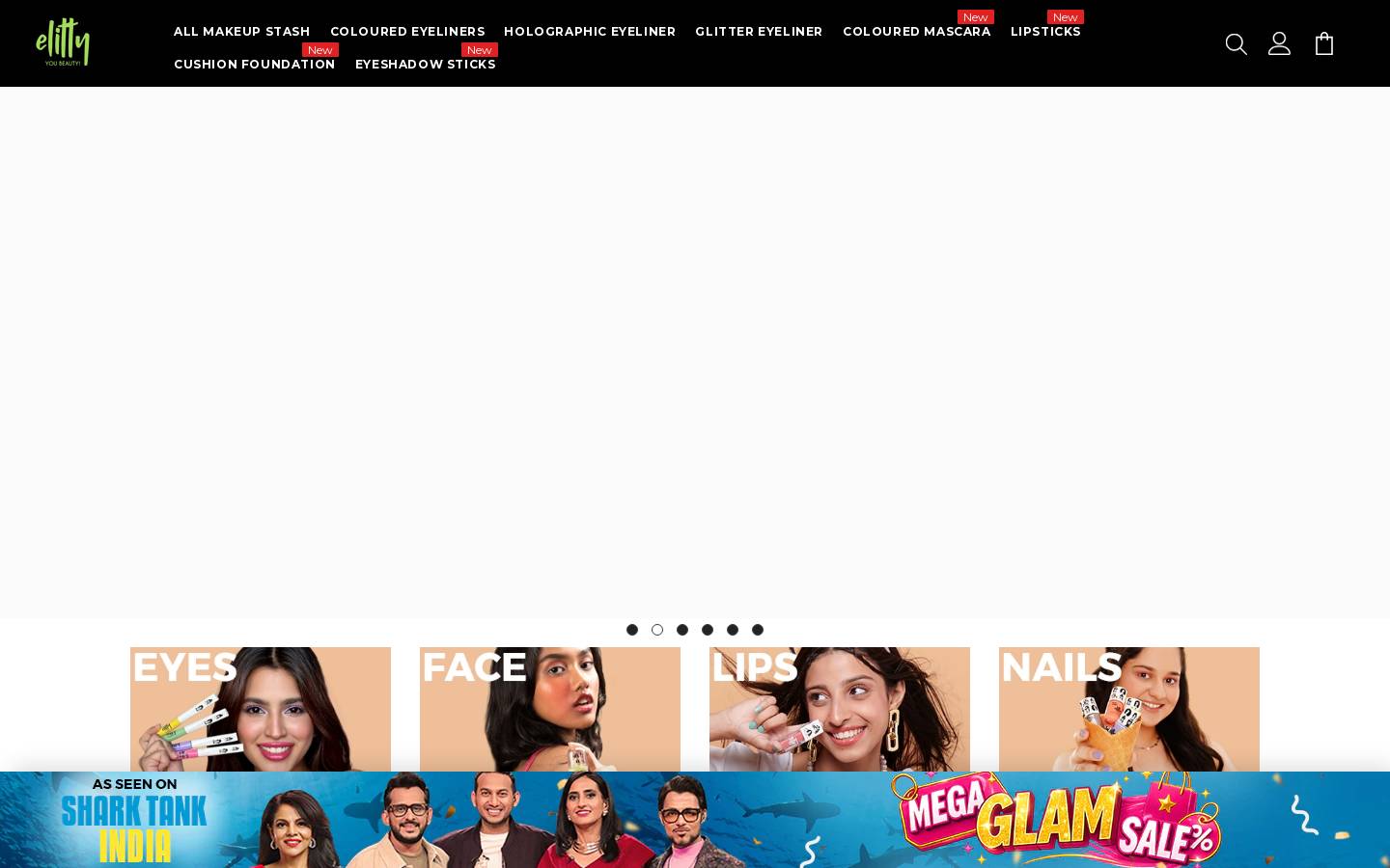 elittybeauty.com homepage screenshot