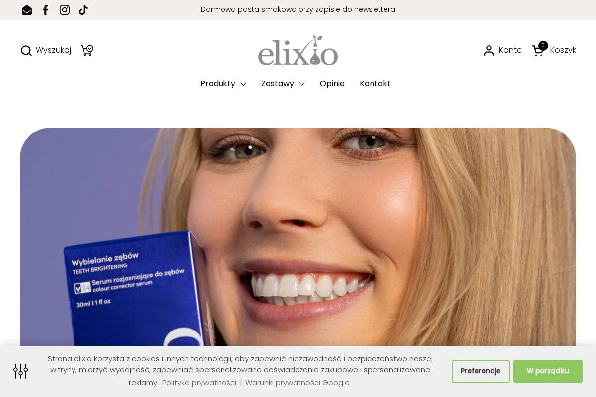 Elixio Cosmetics homepage screenshot