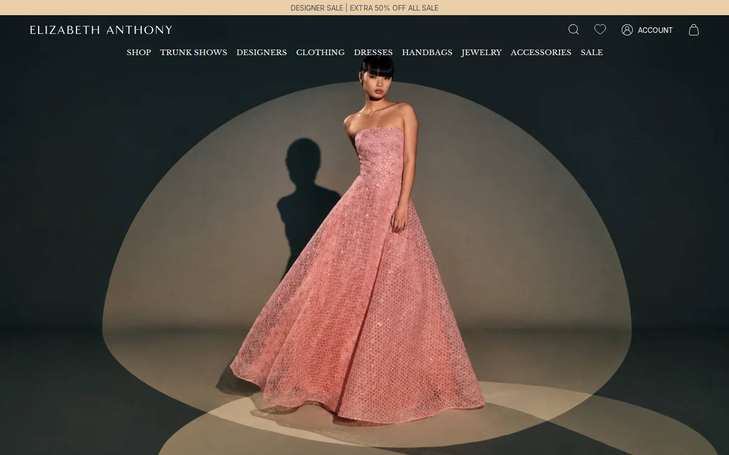 elizabethanthonyhouston.com homepage screenshot