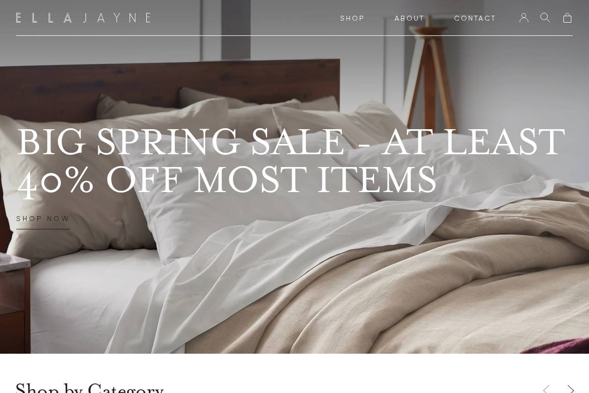 ellajayne.com homepage screenshot