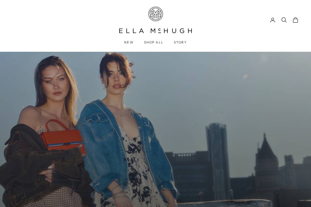 ellamchugh.com homepage screenshot