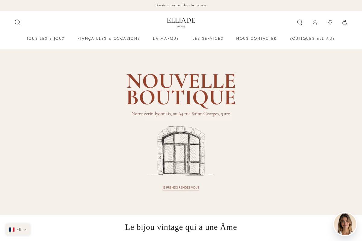 elliade.com homepage screenshot
