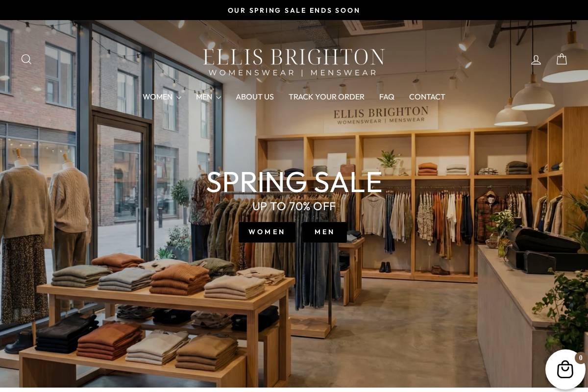 Ellis Brighton homepage screenshot