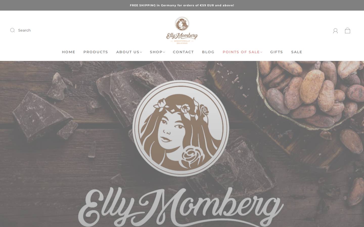 Elly Momberg LLC homepage screenshot