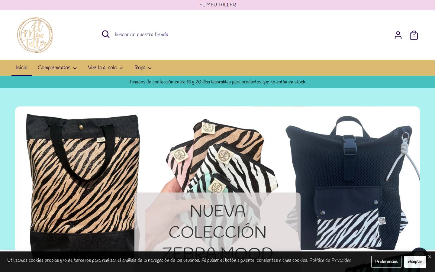 elmeutaller.es homepage screenshot