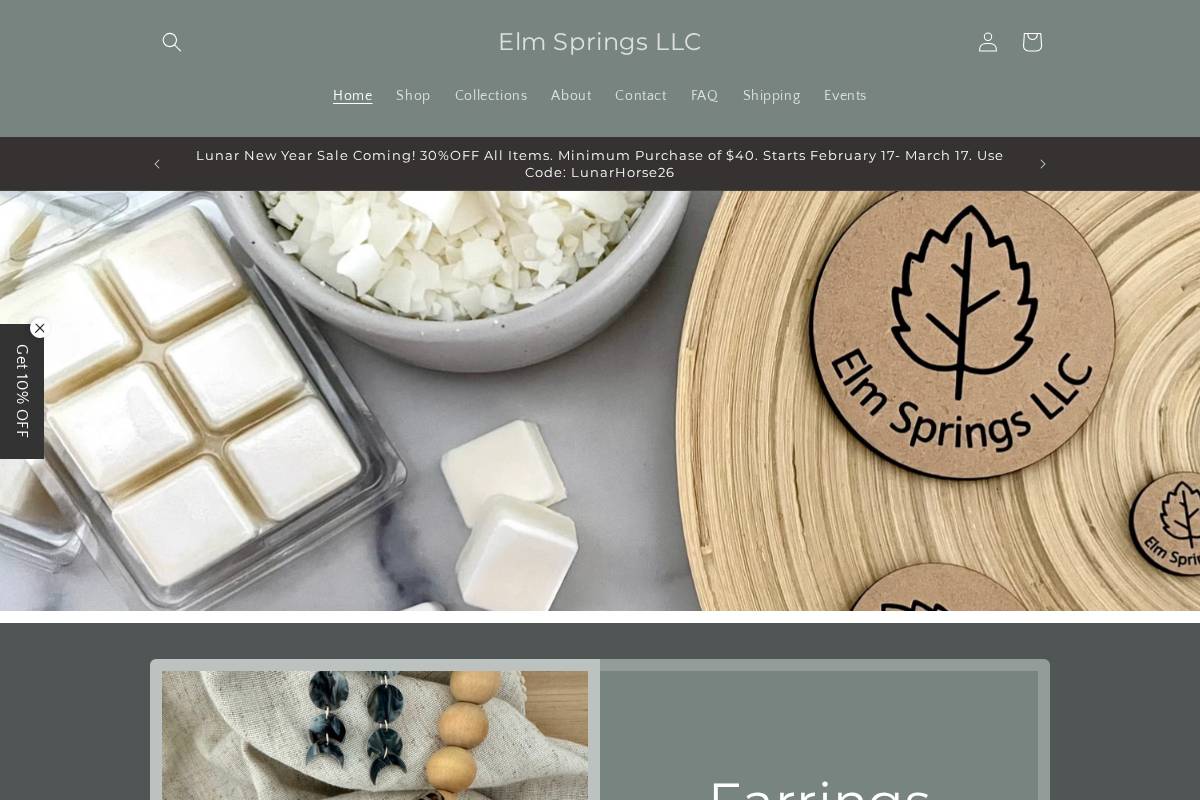 elmspringsllc.com homepage screenshot