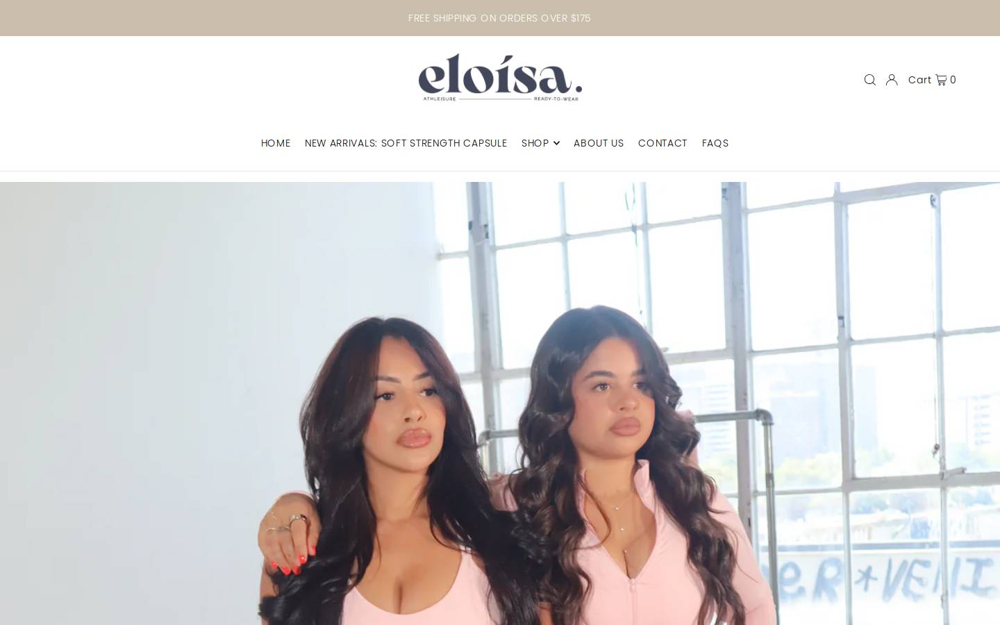 eloisalabel.com homepage screenshot