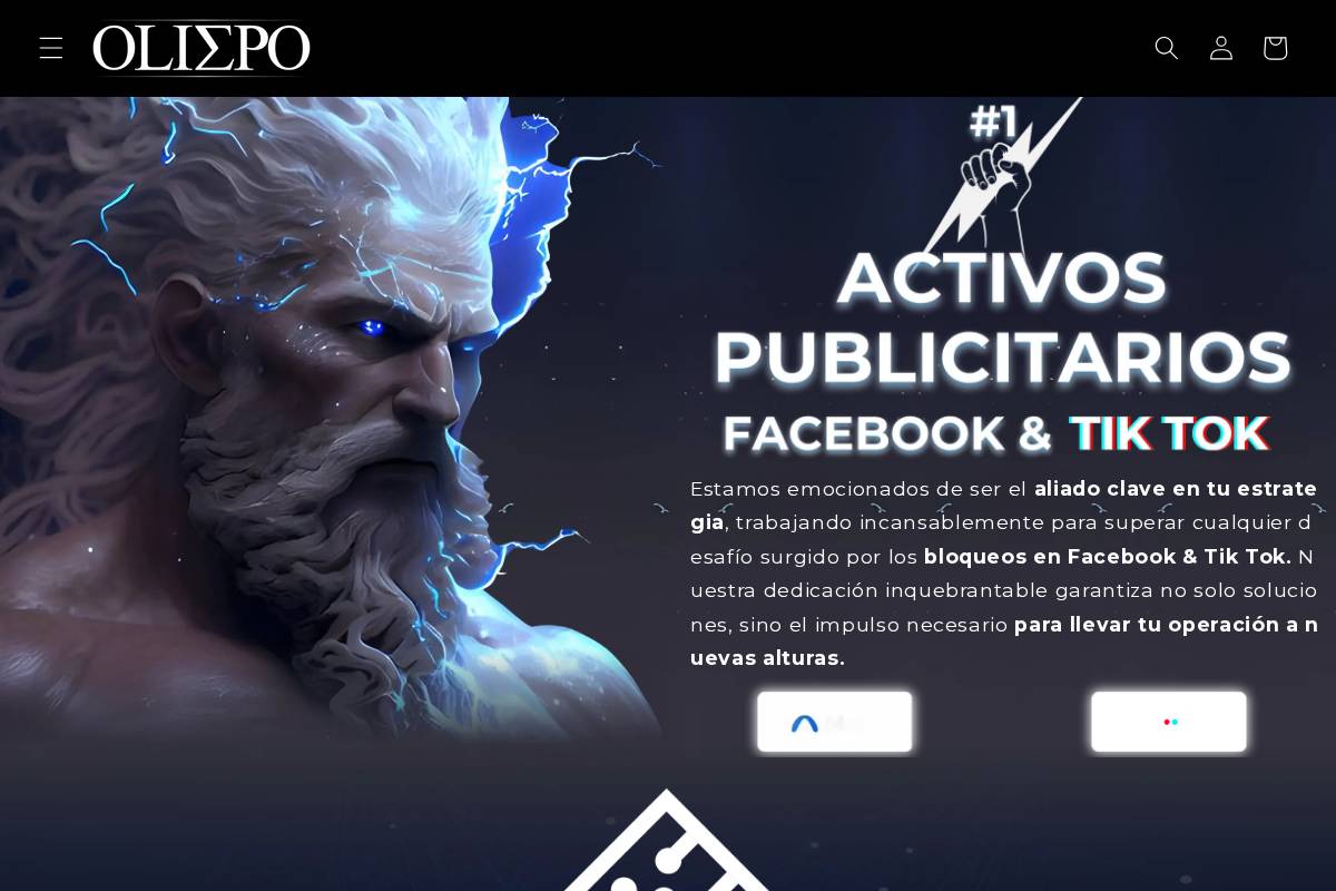 elolimpus.com homepage screenshot