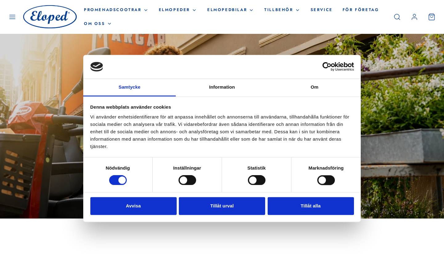 Eloped homepage screenshot