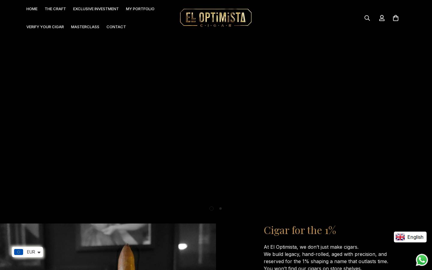 eloptimistacode.com homepage screenshot