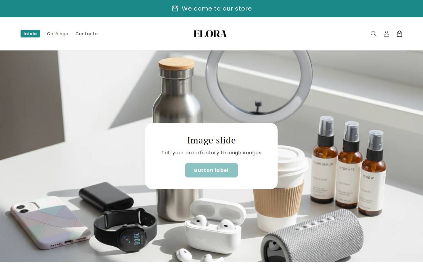 elorachile.com homepage screenshot
