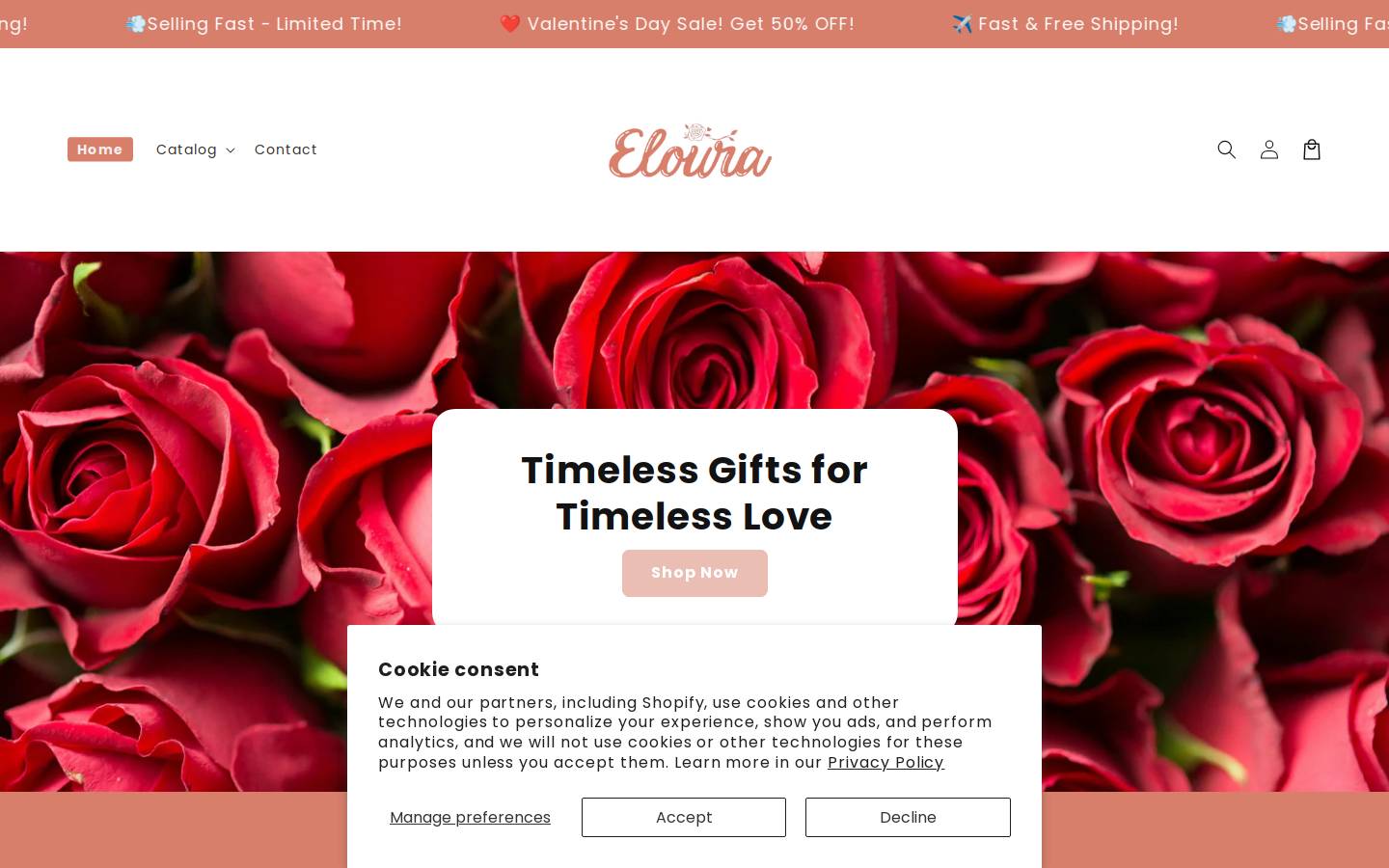 elourashop.net homepage screenshot
