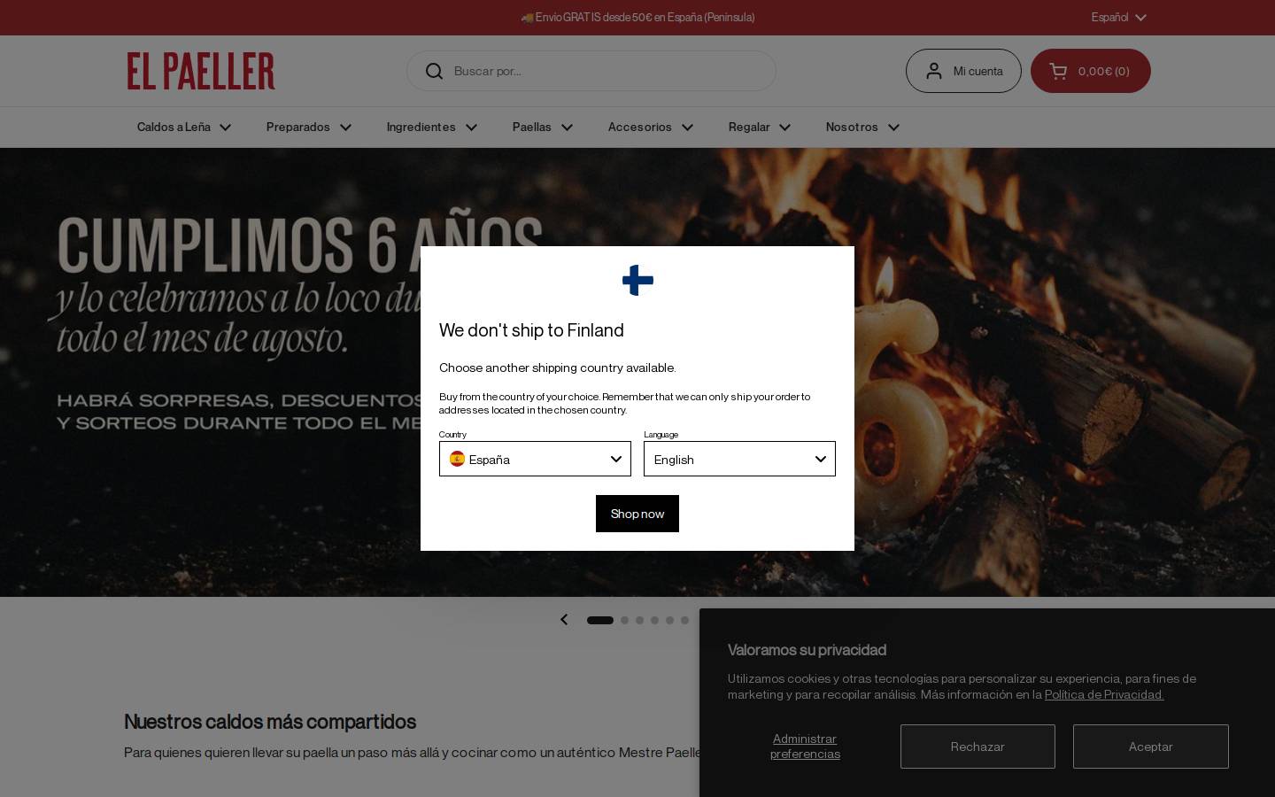 elpaeller.com homepage screenshot