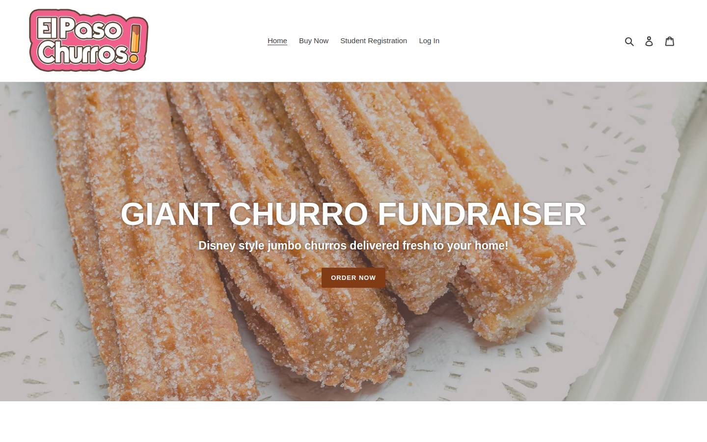 elpasochurros.com homepage screenshot
