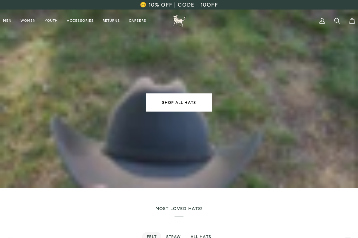 ELP Western homepage screenshot