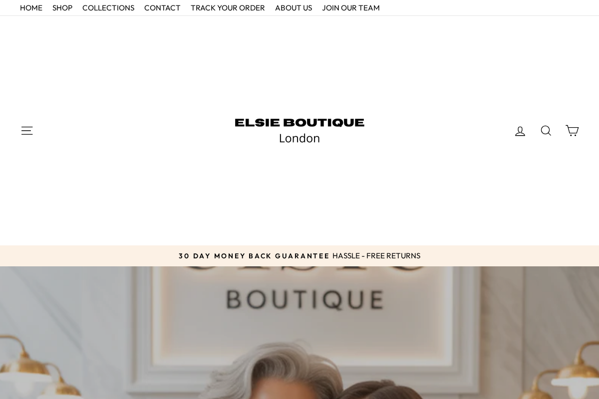 elsieboutique.com homepage screenshot