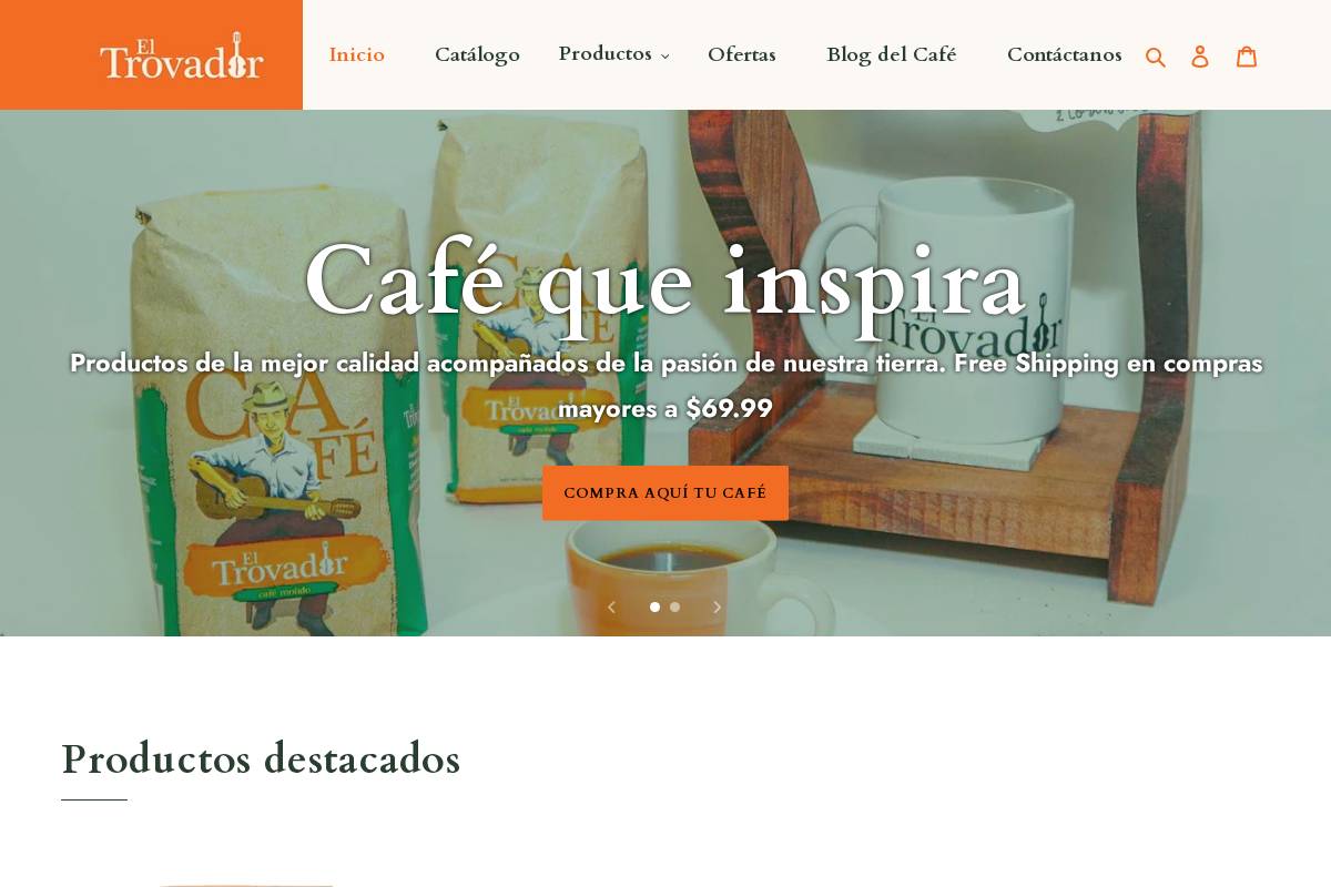 eltrovadorpr.com homepage screenshot