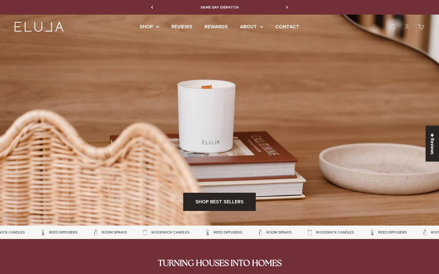 elulahome.com homepage screenshot