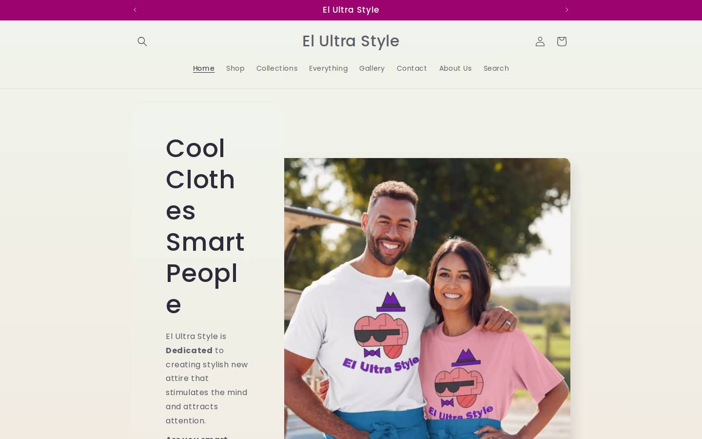 elultrastyle.com homepage screenshot