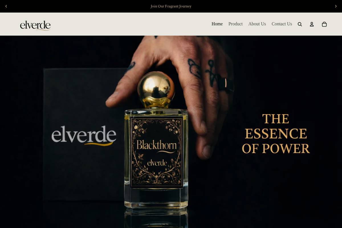 elverde.shop homepage screenshot
