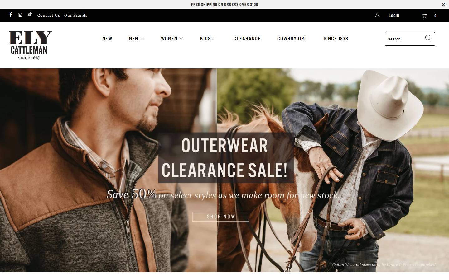 elycattleman.com homepage screenshot