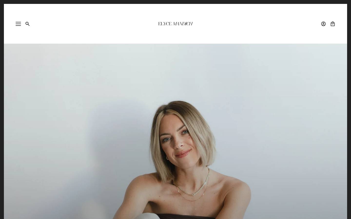 elycemandich.com homepage screenshot