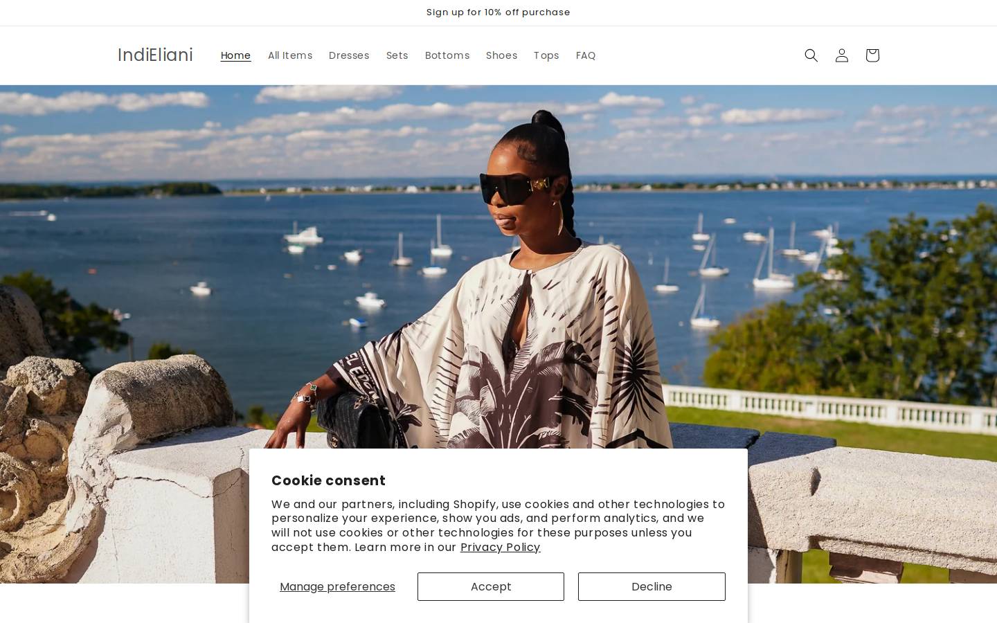 elysiand.com homepage screenshot