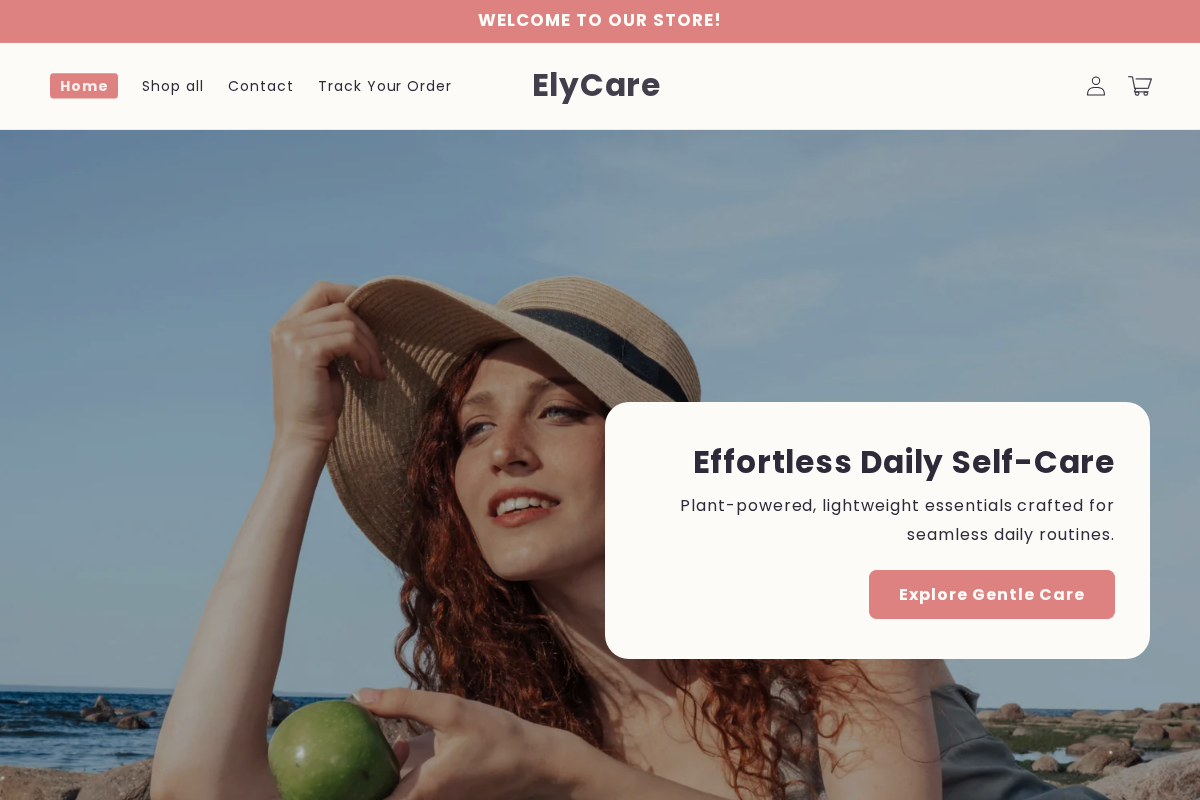 Elysiantcare homepage screenshot