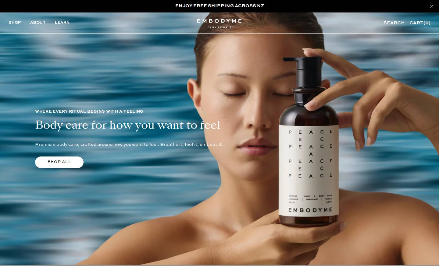 embodymedaily.com homepage screenshot