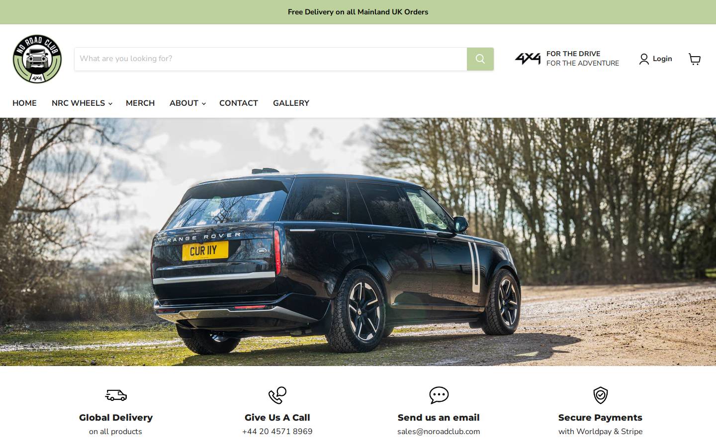 Emeraldbespoke homepage screenshot