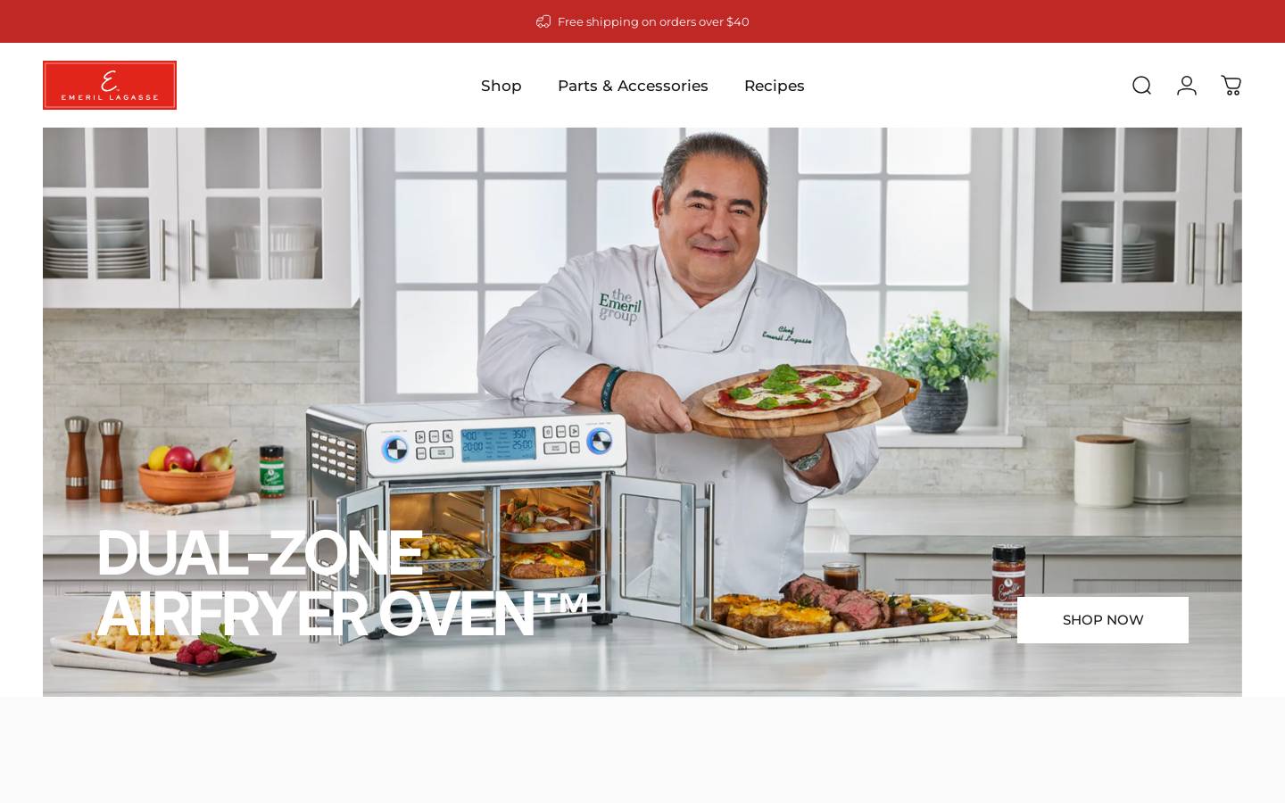 emerileveryday.com homepage screenshot