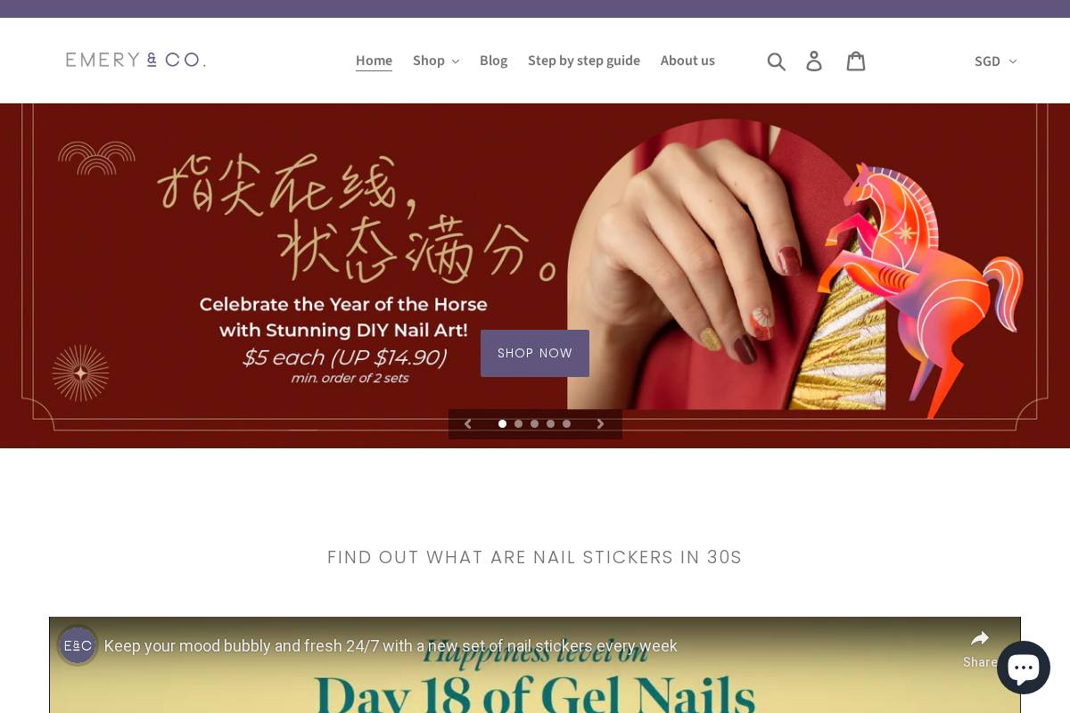 emeryco.com homepage screenshot